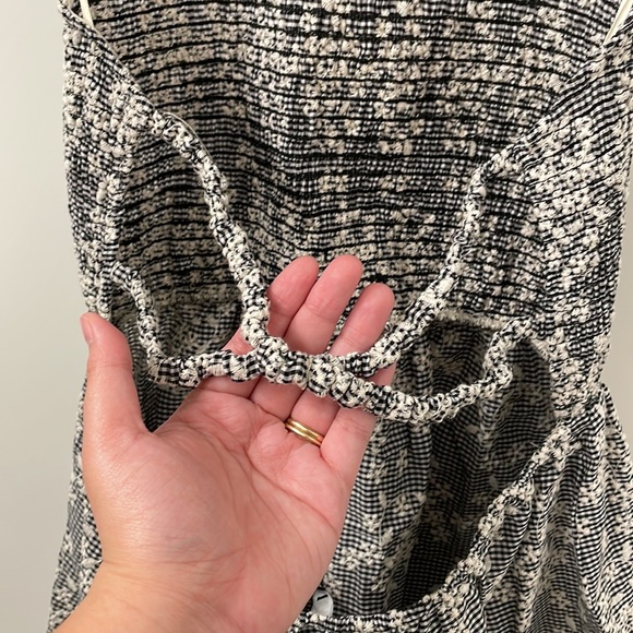 Gingham & floral Zara halter dress - Picture 9 of 12